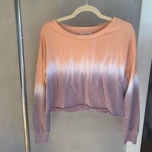 Crop tie dye style tshirt